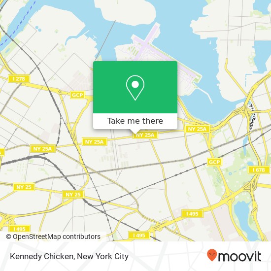 Kennedy Chicken map