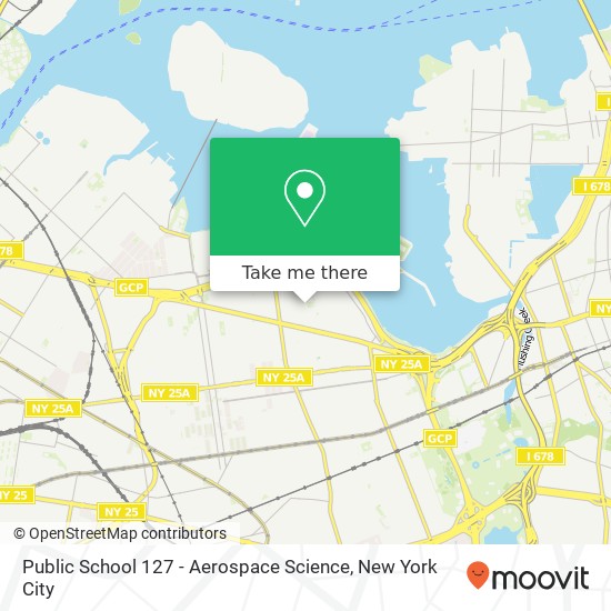 Public School 127 - Aerospace Science map