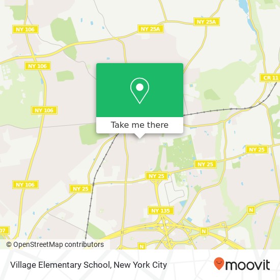 Village Elementary School map