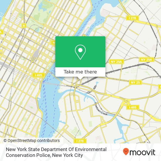 Mapa de New York State Department Of Environmental Conservation Police