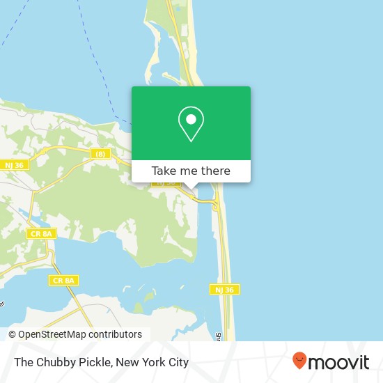 The Chubby Pickle map