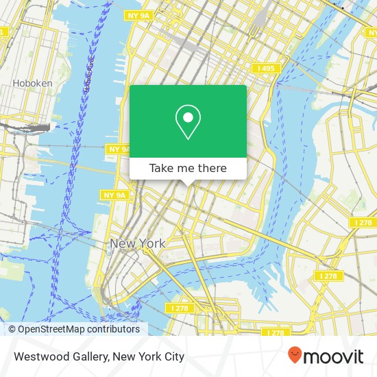 Westwood Gallery map