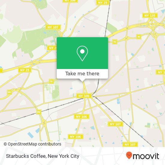 Mapa de Starbucks Coffee