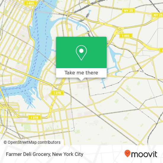 Mapa de Farmer Deli Grocery