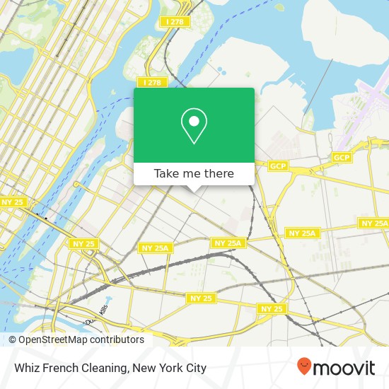 Whiz French Cleaning map