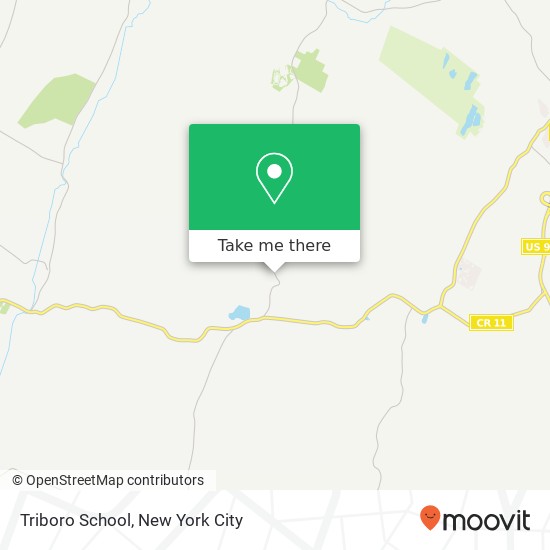 Triboro School map