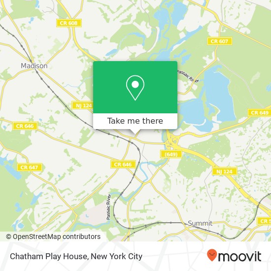 Mapa de Chatham Play House