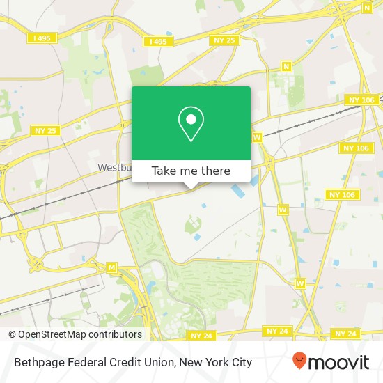 Bethpage Federal Credit Union map