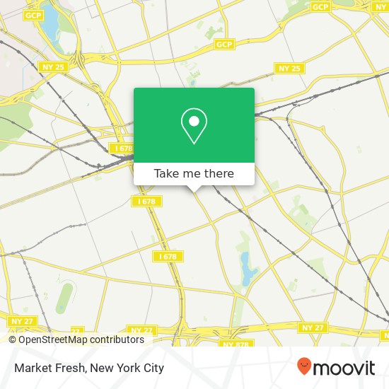 Market Fresh map