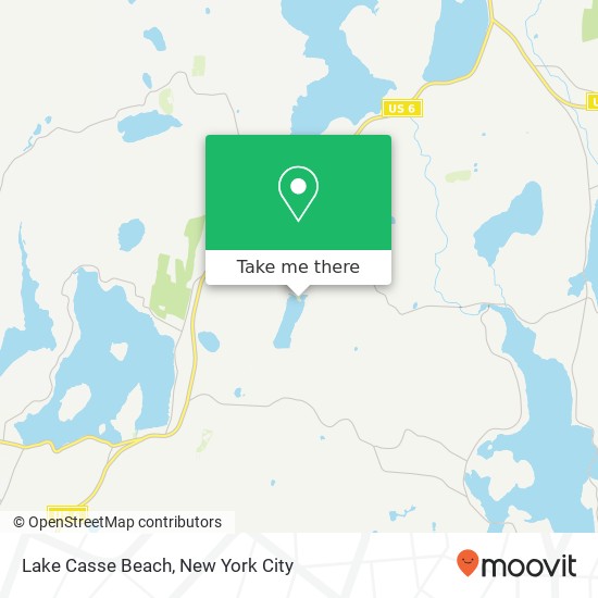 Mapa de Lake Casse Beach