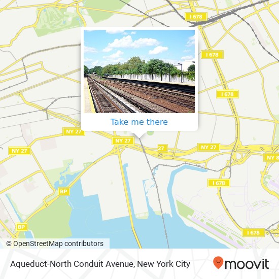 Mapa de Aqueduct-North Conduit Avenue