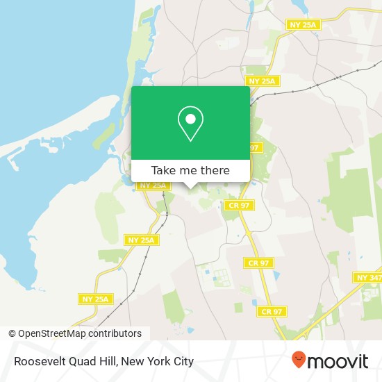 Mapa de Roosevelt Quad Hill