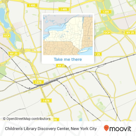 Mapa de Children's Library Discovery Center