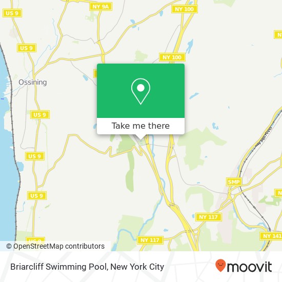 Briarcliff Swimming Pool map