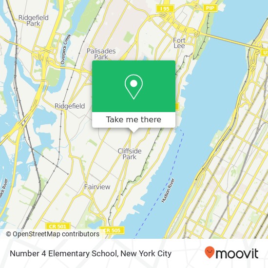Number 4 Elementary School map