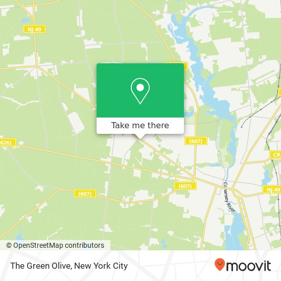 The Green Olive map
