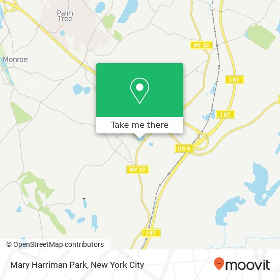 Mapa de Mary Harriman Park