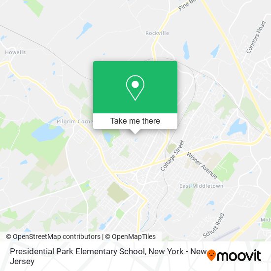 Presidential Park Elementary School map
