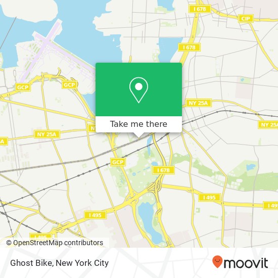Ghost Bike map