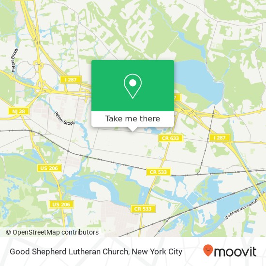 Mapa de Good Shepherd Lutheran Church