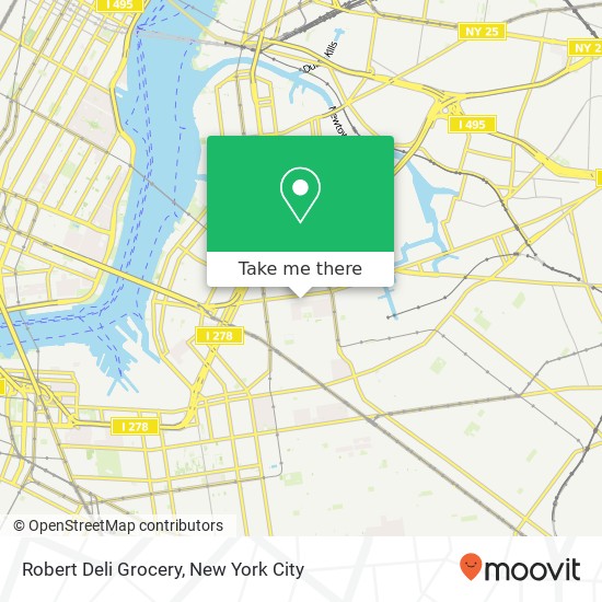 Robert Deli Grocery map