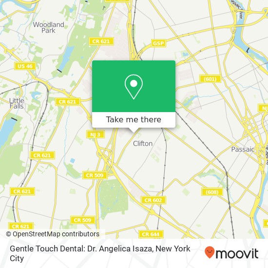 Gentle Touch Dental: Dr. Angelica Isaza map