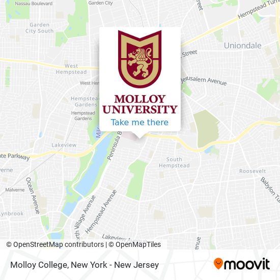 Mapa de Molloy College