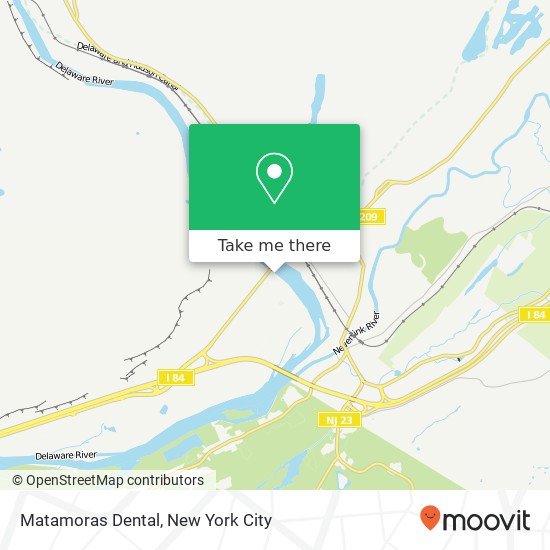 Mapa de Matamoras Dental