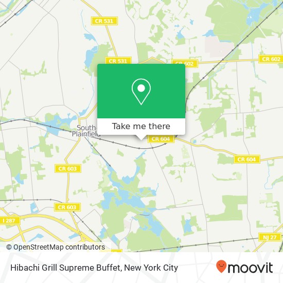 Mapa de Hibachi Grill Supreme Buffet