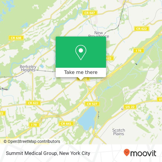 Summit Medical Group map