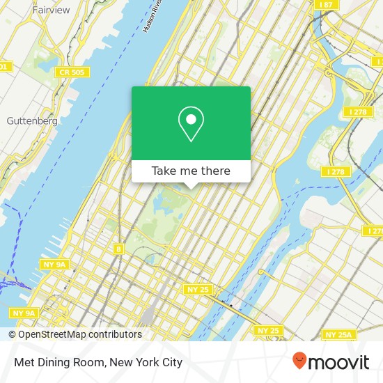 Mapa de Met Dining Room