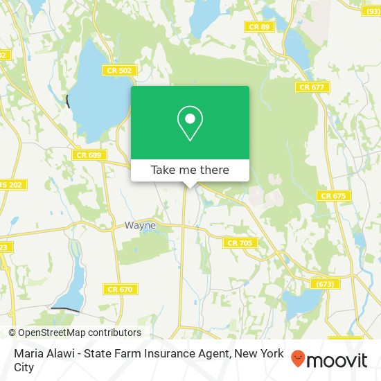 Mapa de Maria Alawi - State Farm Insurance Agent