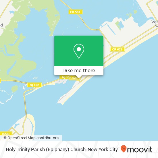 Holy Trinity Parish (Epiphany) Church map