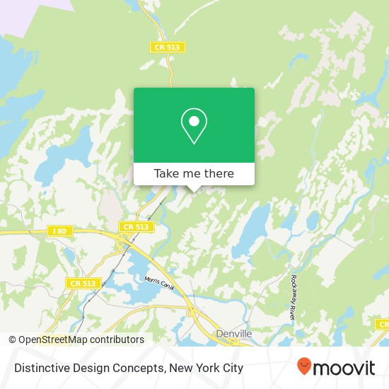 Distinctive Design Concepts map