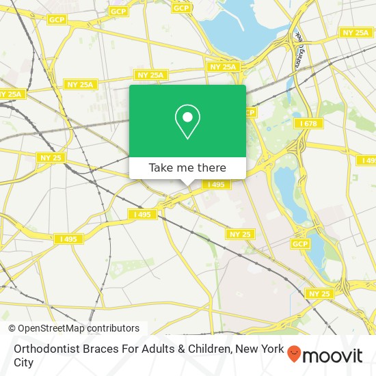 Orthodontist Braces For Adults & Children map