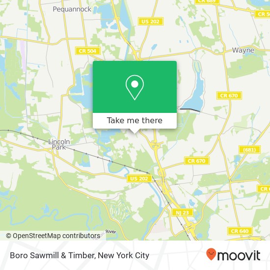 Mapa de Boro Sawmill & Timber