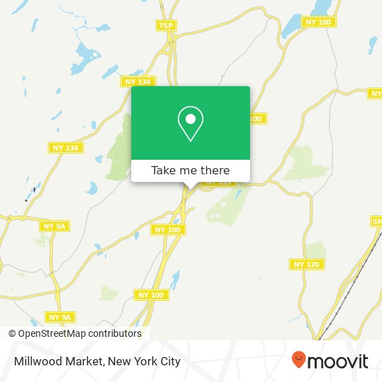Millwood Market map