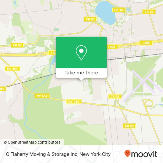 Mapa de O'Flaherty Moving & Storage Inc