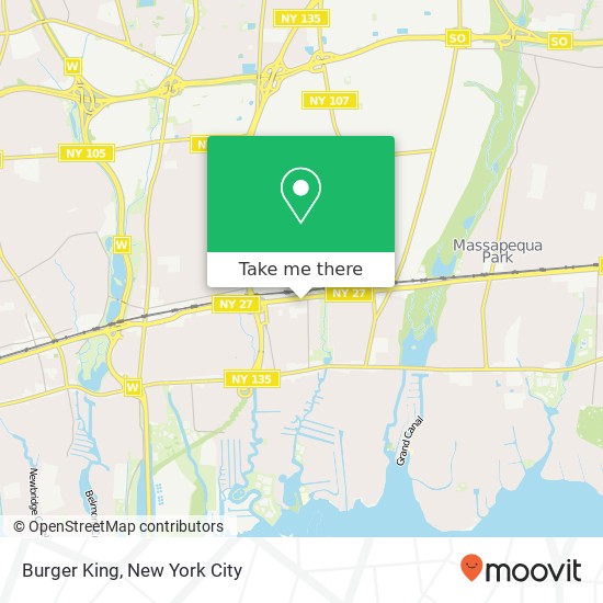 Burger King map