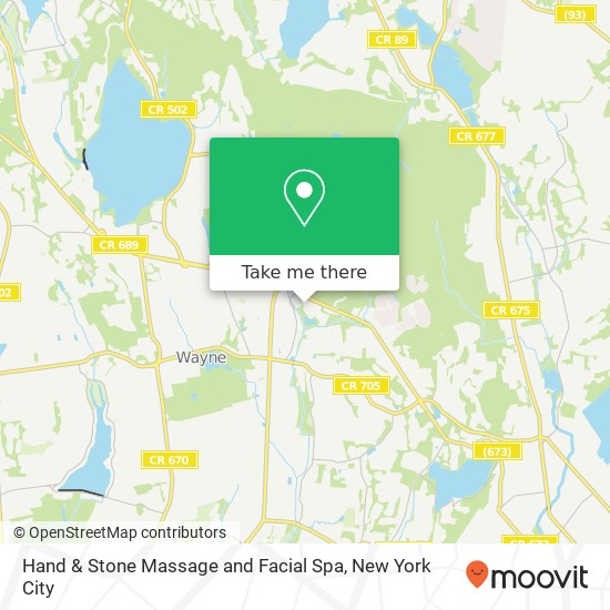 Hand & Stone Massage and Facial Spa map