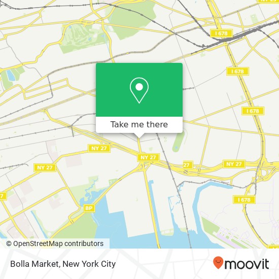Bolla Market map