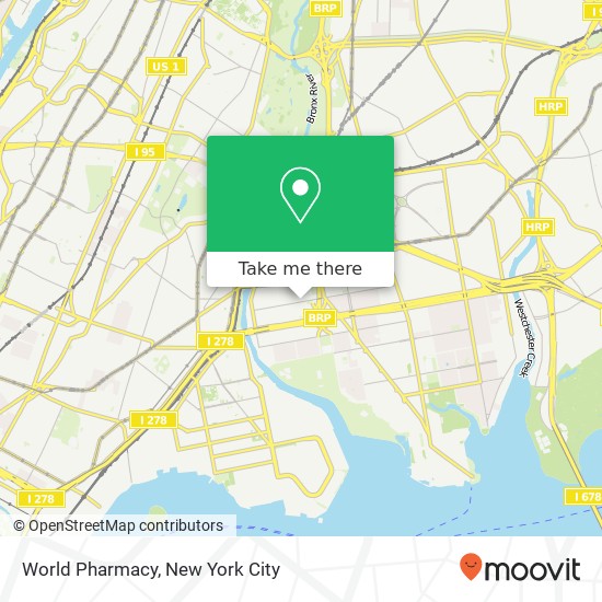 Mapa de World Pharmacy
