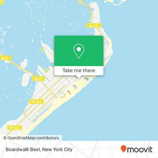 Mapa de Boardwalk Best