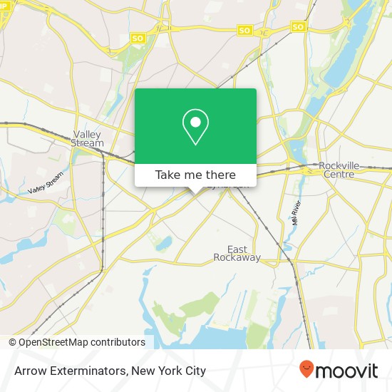 Arrow Exterminators map