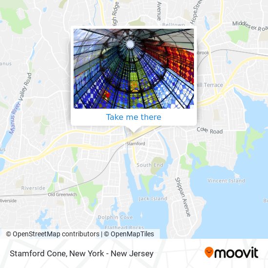 Mapa de Stamford Cone