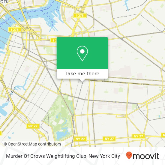 Mapa de Murder Of Crows Weightlifting Club