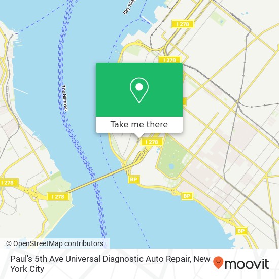 Paul's 5th Ave Universal Diagnostic Auto Repair map