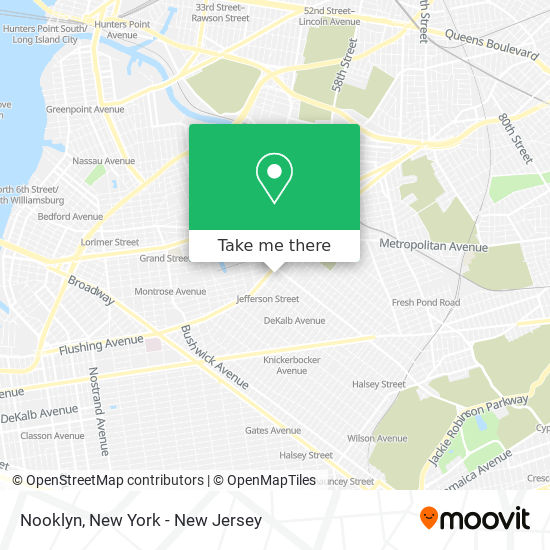 Mapa de Nooklyn
