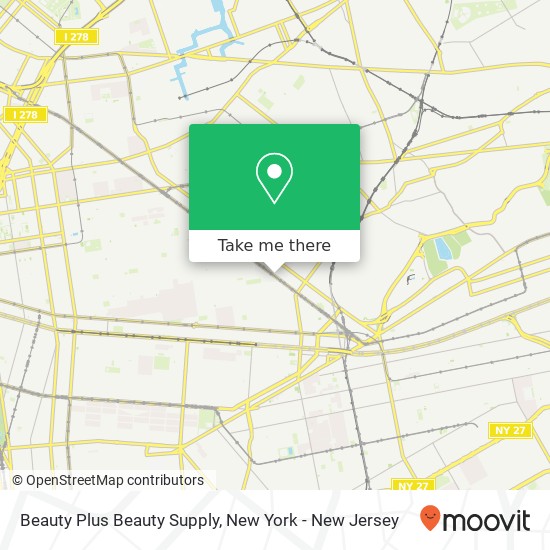 Beauty Plus Beauty Supply map