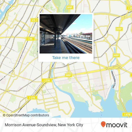 Morrison Avenue-Soundview map